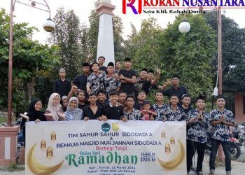 Kolaborasi Pemuda Dusun Sidodadi A di Bulan Ramadhan
