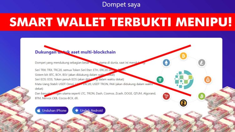 Aplikasi Smart Wallet Ternyata Penipuan, Ini Faktanya