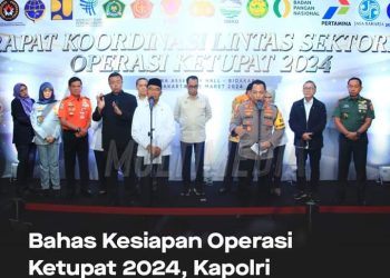 Operasi Ketupat 2024, Kapolri Langsung Pimpin Rakor