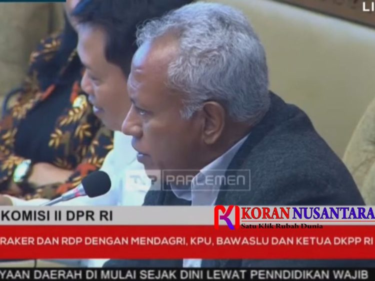 Komisi II : Pemilu 2024 Terburuk Sejak Reformasi, PDIP Interupsi