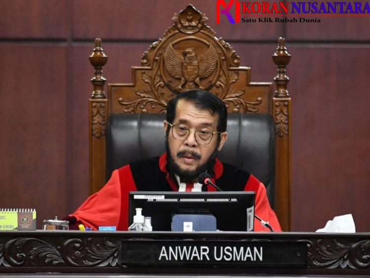 Anwar Usman Kembali Langgar Kode Etik, Usai Putusan MKMK