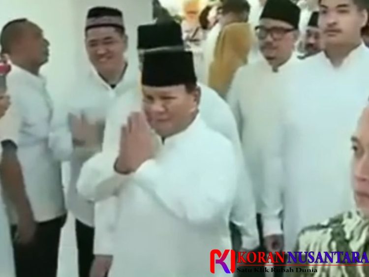 Prabowo : Kami Butuh Do’a dan Dukungan Semua Elemen