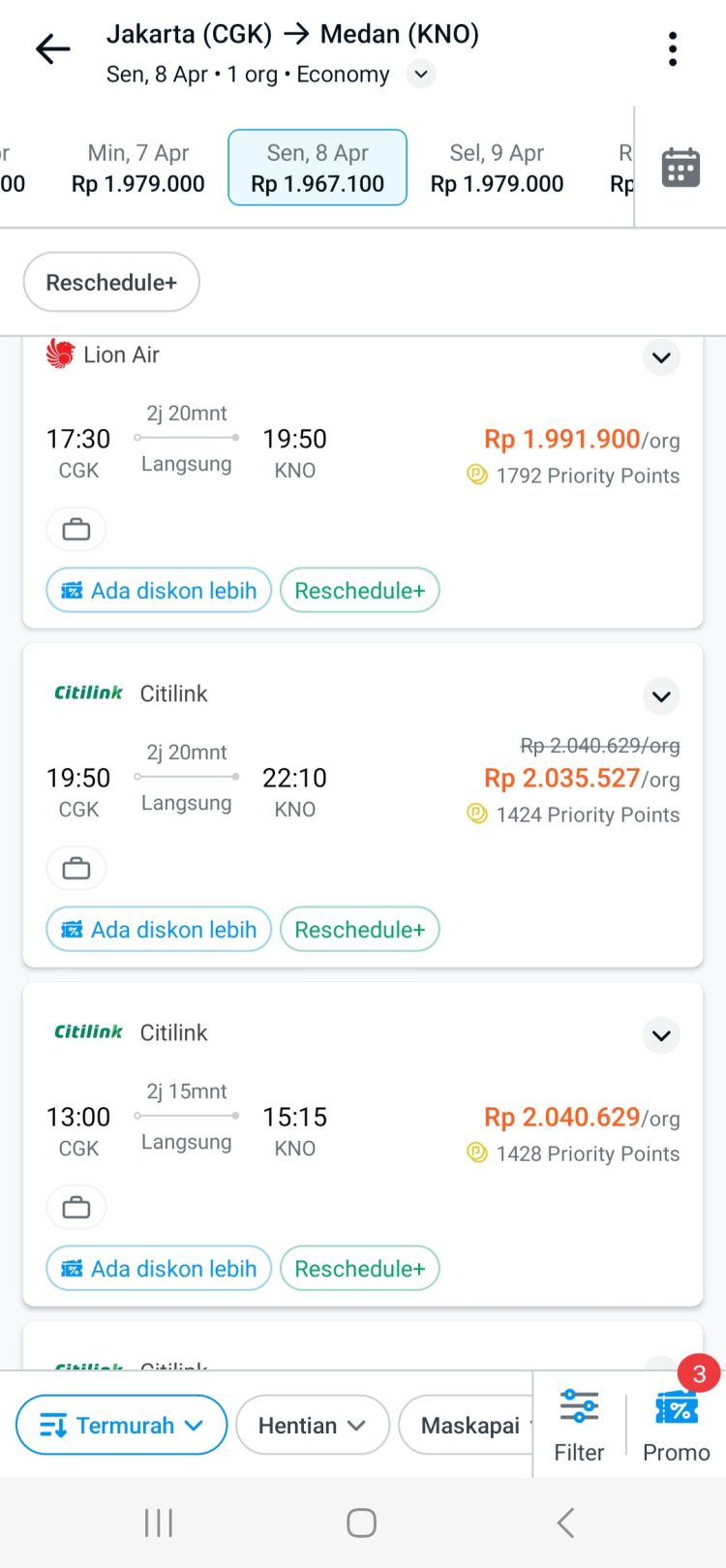 Masyarakat Keluhkan Tiket Pesawat Melonjak Naik Jelang Lebaran