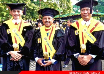 Tiga Perwira TNI AD Raih Cumlaude Di Universitas Gajah Mada