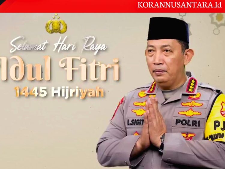 Idul Fitri 1445 H, Kapolri Momen Perkuat Kesatuan Bangsa