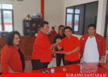 Yan Santoso Purba Pendaftar Pertama di PDIP Simalungun