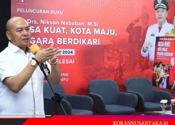 Buku “Desa Kuat, Kota Maju, Negara Berdikari”, Nikson untuk Mencerdaskan Kehidupan Bangsa