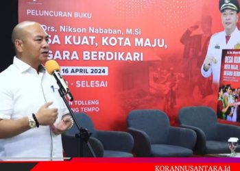 Nikson: Semoga Buku ini Jadi Referensi Kebijakan Pemerintah Kedepan