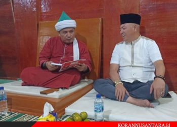 Sambangi Tuan Guru Batak, Nikson Minta Do’a Restu Maju Pilgubsu