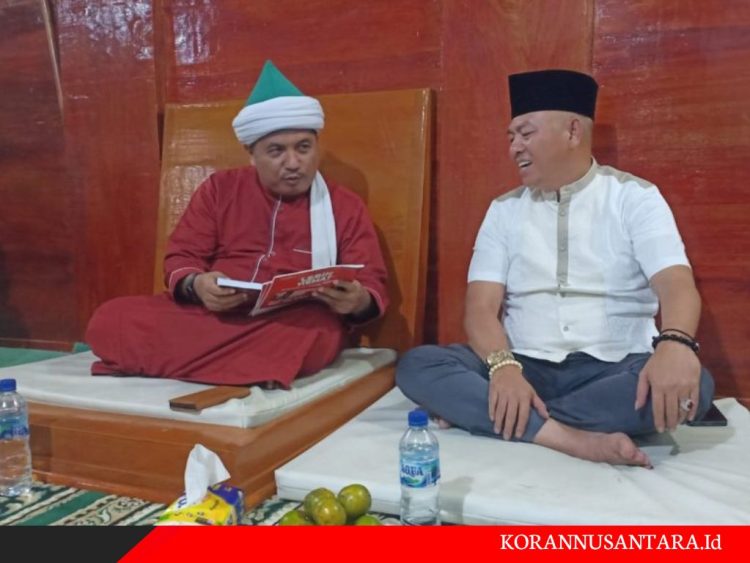 Sambangi Tuan Guru Batak, Nikson Minta Do’a Restu Maju Pilgubsu