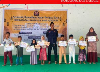 Katar Perkasa Jaya Bagi Hadiah Lomba Semarak Ramadhan