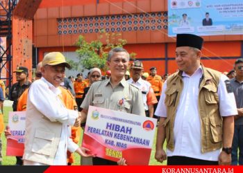 Hari Kesiapsiagaan Bencana 2024, Pemprov Sumut Serahkan Bantuan Senilai Rp1,8 M kepada Kabupaten/Kota