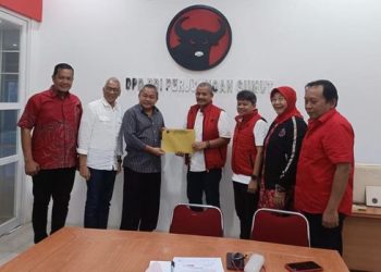 Edy Rahmayadi Mendaftar Sebagai Cagubsu Ke DPD PDIP Sumut