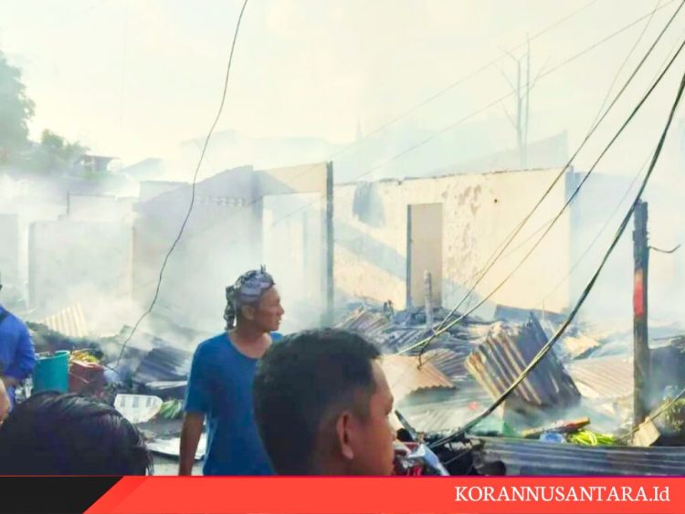 Hanguskan 4 Rumah Dan 30 Lapak, Ini Fakta Dan Kronologis Kebakaran Pasar Girian Di Kota Bitung Sulawesi Utara