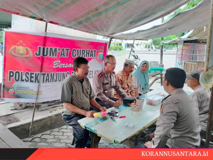 Jum’at Curhat : Polsek Tanjungbalai Selatan Himbau Saat Parkir Pakai Kunci Ganda