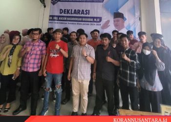 Formasu Jakarta Deklarasi Dukung Nikson Maju Gubernur Sumut