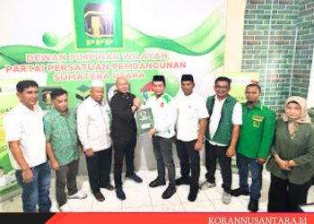 Daftar Bacagub Sumut ke PPP, Nikson Usung Konsep Desa Kuat, Kota Maju dan Negara Berdikari