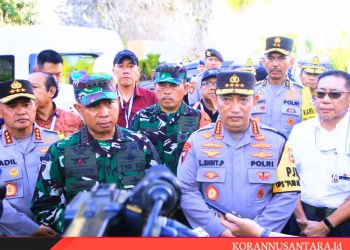 Kapolri dan Panglima TNI Turun Langsung Cek Kesiapan GWK
