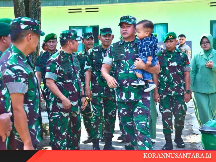 Maruli Simanjuntak Temui Langsung Prajurit Cek Kesejahteraan Anggotanya
