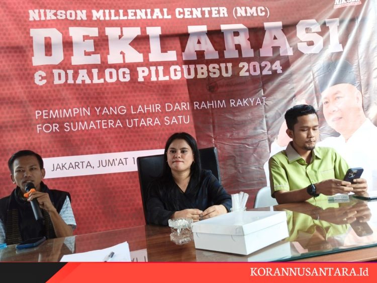 Gelar Dialog Pilgubsu, NMC Tegaskan Komitmen Dukung Nikson Maju Gubernur Sumut