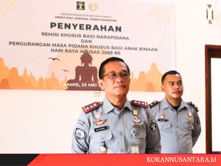 Peringati Hari Raya Waisak, 13 Orang Narapidana Lapas Pematang Siantar Beragama Buddha Peroleh Remisi