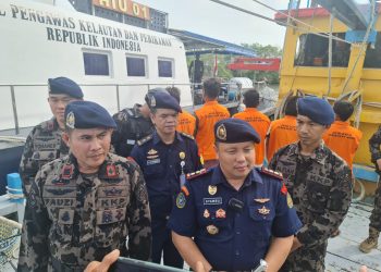 Kembali Tangkap 1 KIA Pencuri Ikan Di Selat Malaka, Stasiun PSDKP Belawan Selamatkan Kerugian Negara