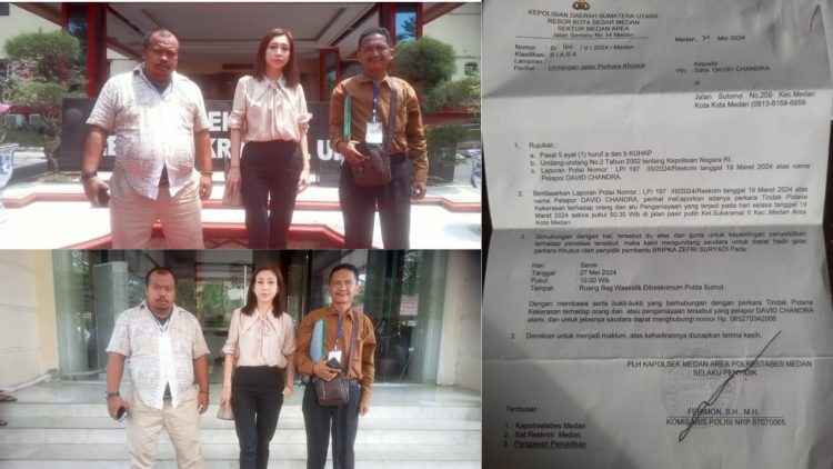 Penyidik Polsek Medan Area Batalkan Gelar Perkara Khusus Secara Sepihak, Kuasa Hukum Kecewa