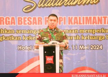Kasdam XI/Tpr Hadiri Silaturahmi KB FKPPI Kalbar
