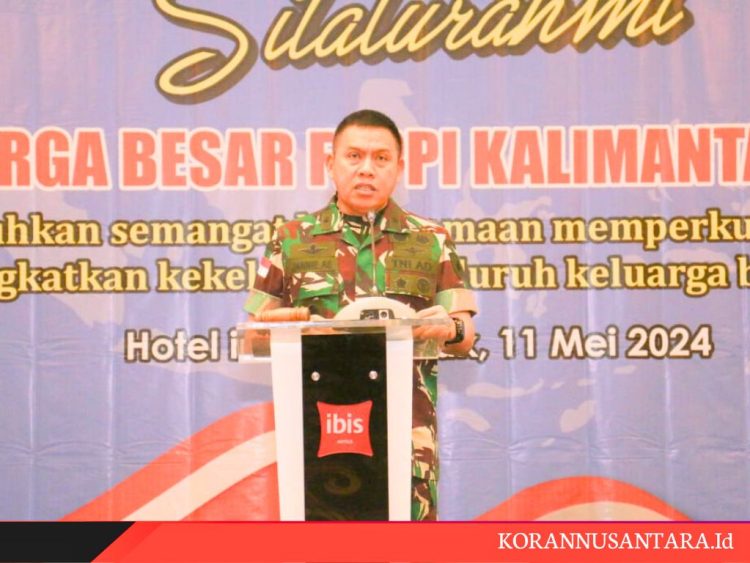Kasdam XI/Tpr Hadiri Silaturahmi KB FKPPI Kalbar
