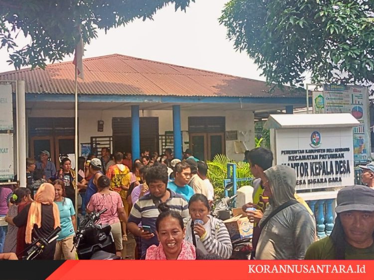 Warga Dusun IV Sigara-gara Protes Rancangan Perdes TPU