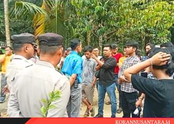 Tuntut Hak CSR Dan Plasma,Kantor PT. Tindoan Di Geruduk