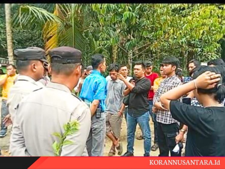 Tuntut Hak CSR Dan Plasma,Kantor PT. Tindoan Di Geruduk