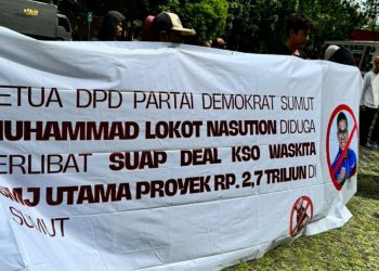 Kasus Proyek Rp. 2,7 T, Gemasuap Dorong KPK Tangkap Ketua Demokrat Sumut