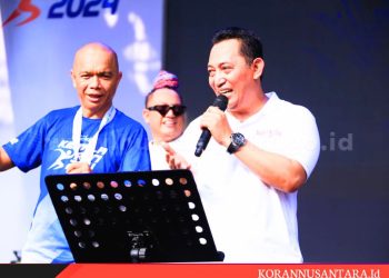 Kemala Run 2024: Kapolri Ikut Bernyanyi, Ucapkan Selamat ke Peserta