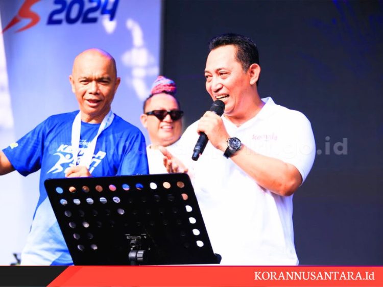 Kemala Run 2024: Kapolri Ikut Bernyanyi, Ucapkan Selamat ke Peserta