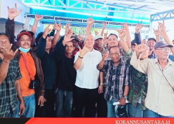 Ratusan Penarik Betor Sampaikan Harapannya saat Bertemu Nikson