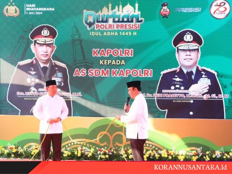 Kapolri: Ajak Masyarakat Rayakan Idul Adha 1445 H dengan Semangat Persatuan
