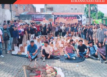 Ratusan Mahasiswa Sumut Konsolidasi Peringati 26 Tahun Reformasi 