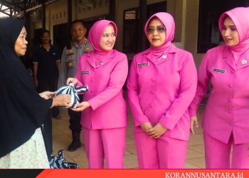 Hari Bhayangkara Ke 78 Polres Sawahlunto Lakukan Pemotongan Daging Qurban