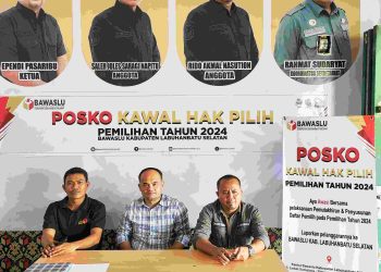 Awasi Penyusunan Daftar Pemilih, Bawaslu Labusel Buka Posko Kawal Hak Pilih