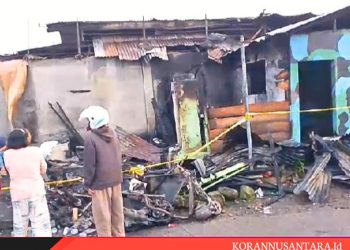 Diduga Rumah Wartawan Dibakar OTK, 4 Orang Tewas