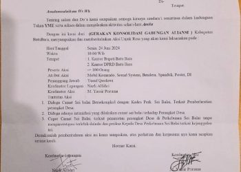 Diduga Unras “Gerakan Konsolidasi Gabungan Lembaga Batubara” Ditunggangi Oknum PPK