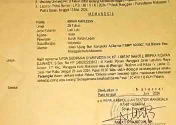 Terlapor Berharap Adanya Keadilan Dan Transparansi Di Polsek Manggala