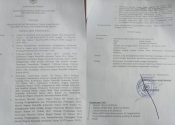 Beda Pilihan Caleg, Oknum Kades di Maros Diduga Pecat kadus