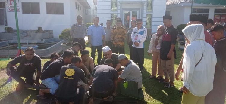 Lapas Tanjungbalai Asahan Sembelih 3 Ekor Sapi Pada Hari Idul Adha