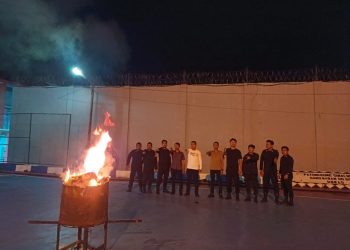 Lapas Pematangsiantar  Laksanakan Razia Demi Gangguan Keamanan