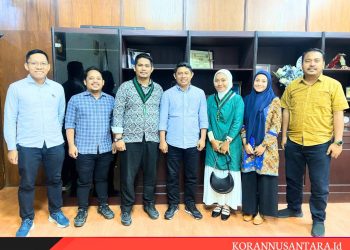 Jelang Pelantikan, Formateur Ketum Badko HMI Sumut Jalin Silaturahmi Bersama Wakil Rektor UNIMED