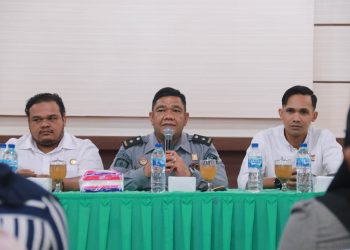 Lapas Kelas IIB Melaksanakan Rakor Dengan KPU Tanjungbalai