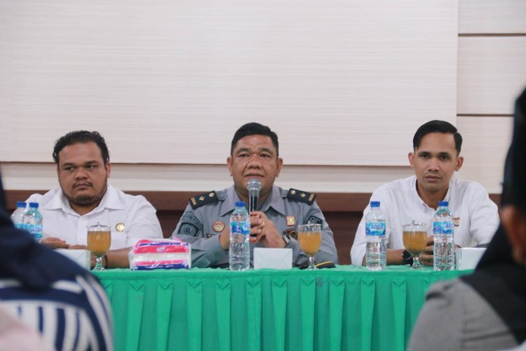 Lapas Kelas IIB Melaksanakan Rakor Dengan KPU Tanjungbalai