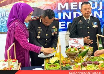 HUT Bhayangkara Ke 78 Polres Tanjungbalai Berjalan Hikmat